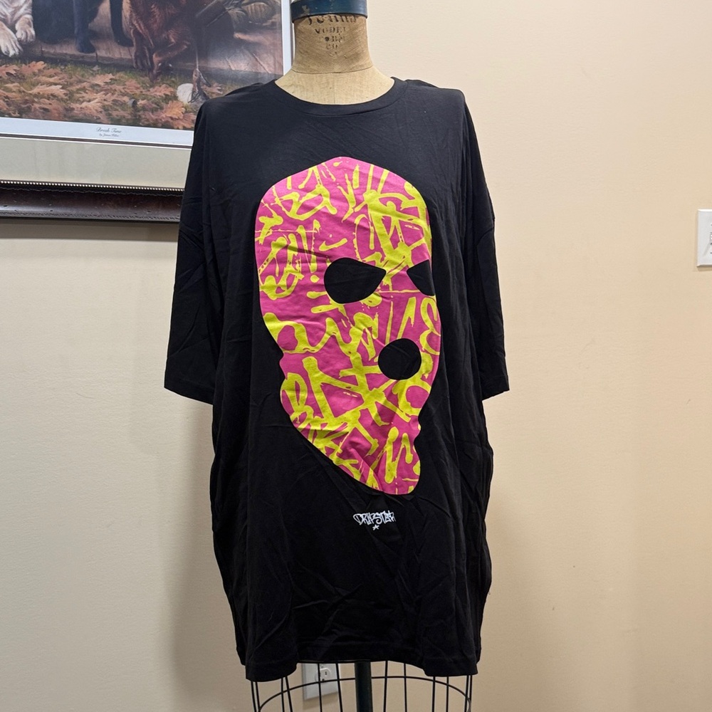Fashion Nova Drip Star Black T-Shirt